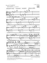 Sonatina - Castiglioni - Partition - Piano